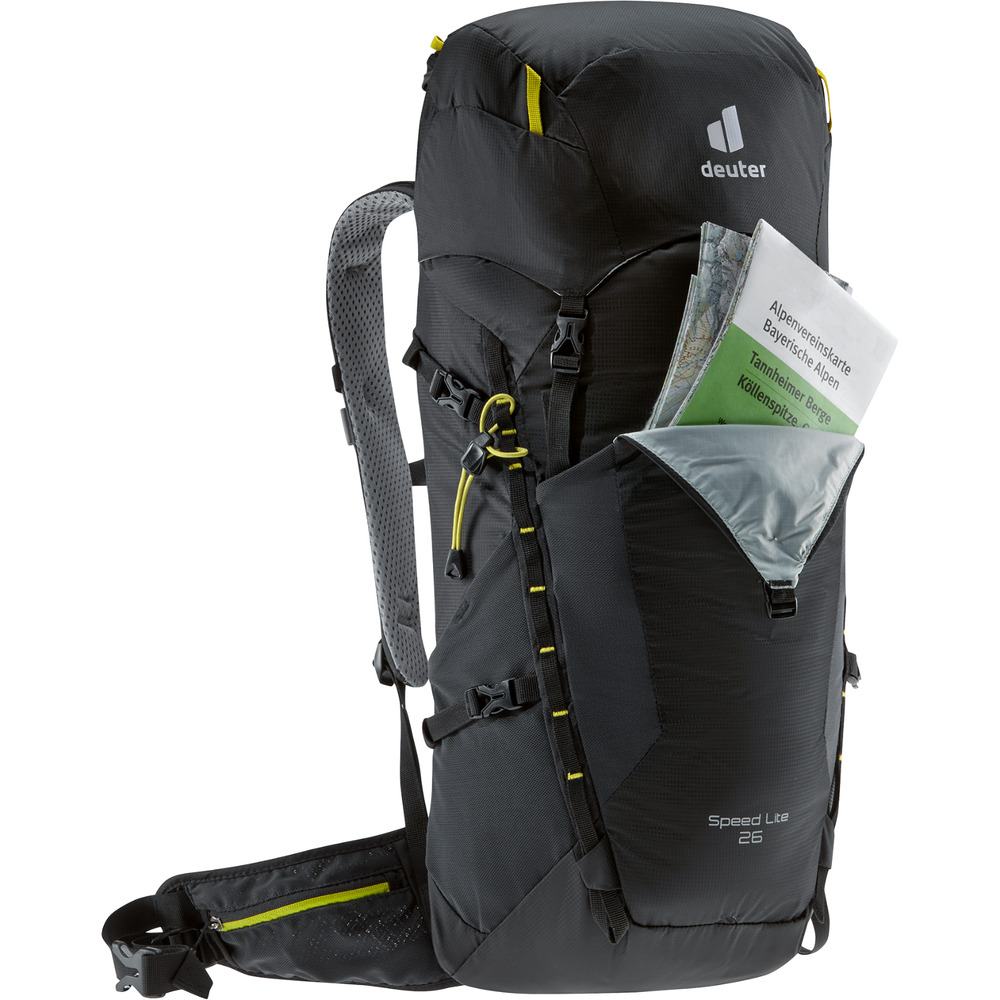 Deuter Speed Lite 26 Lightweight Hiking Backpack 26L Daypack Black 3410618 NWT!